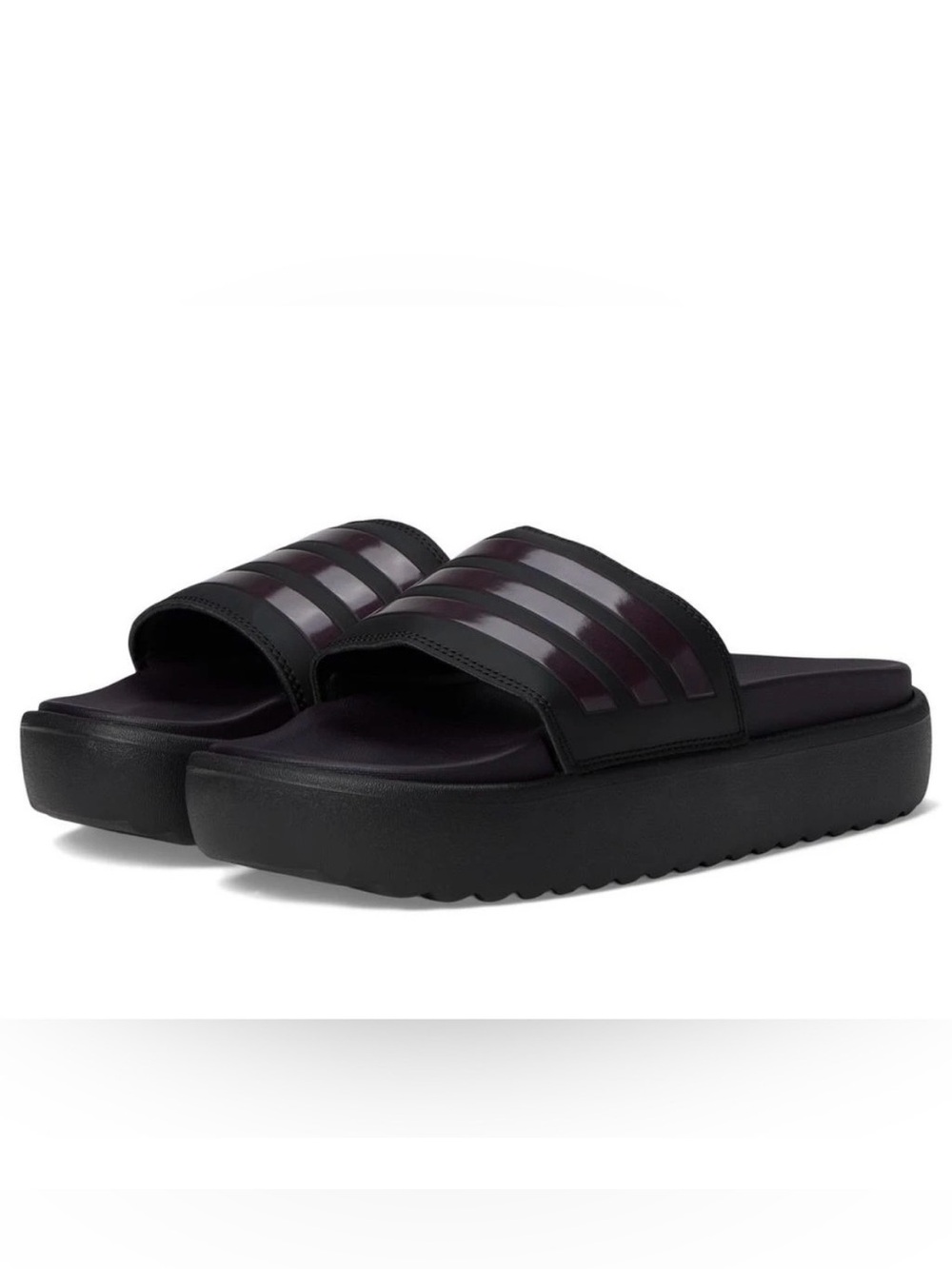 Adidas Women’s Adilette Platform Sportswear Slide Sandal size 11